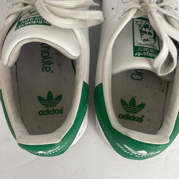Adidas Stan Smith Men’s Sneakers White/Green 5.5 - Picture 6 of 8